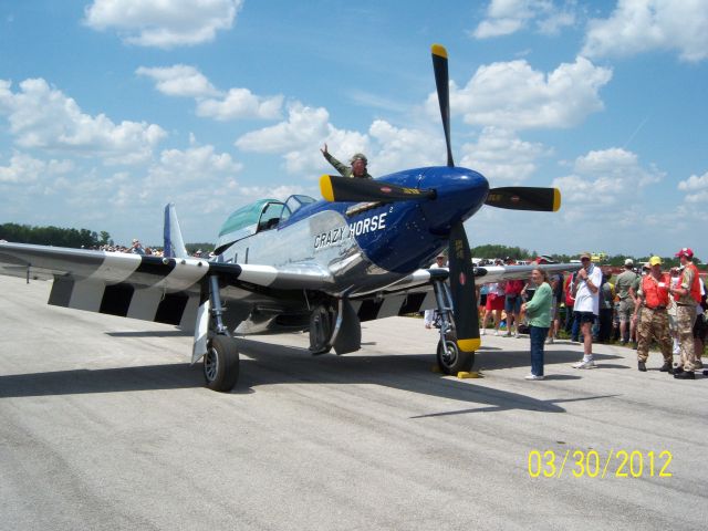 North American P-51 Mustang —