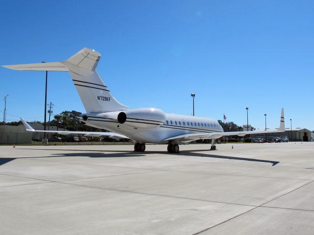 Bombardier Global Express (N729KF) - This is the first class of business aviation! No location as per request of the aircraft owner.