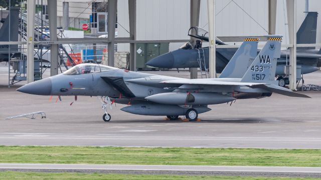 McDonnell Douglas F-15 Eagle (78-0517) - Former Nellis based C now part of the Oregon ANG. 