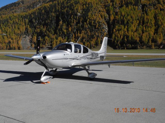 Cirrus SR-22 (N978SR) - Samedan 15/10/2010