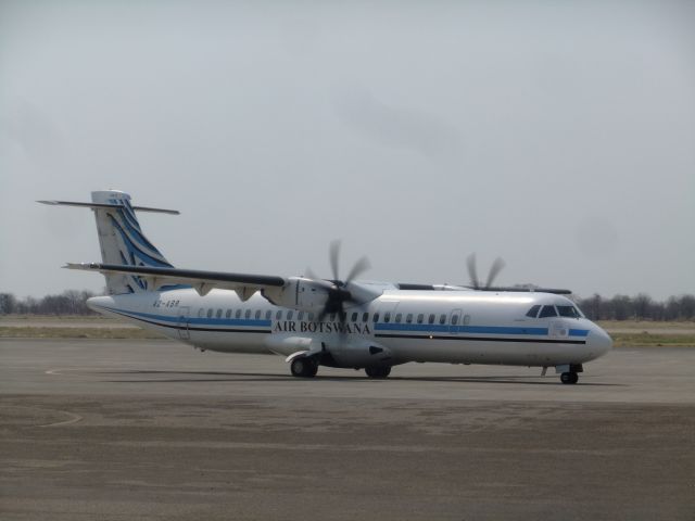 A2-ABR — - ATR-72-212A der Air Botswana, fotografiert auf dem Vorfeld MUB am 28.09.2014. Die geht gleich nach Johannesburg raus.