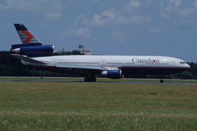 McDonnell Douglas DC-10 (C-GCPI) - Departure at Narita Intl Airport Rwy16 on 1991/06/09