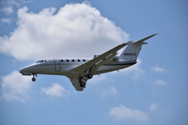 Cessna Citation III (N269TA) - 8/27/2016: A Cessna 650 arriving at Dallas Love Field.