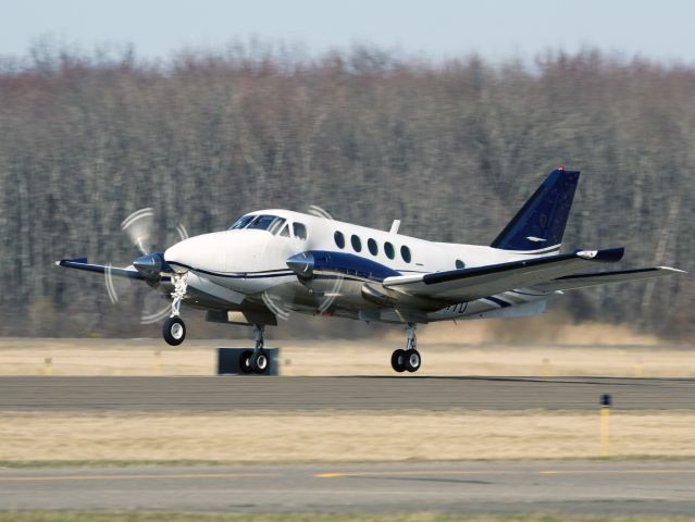 Cessna Skylane (N847D) - Take off runway 26. Garrett engines.