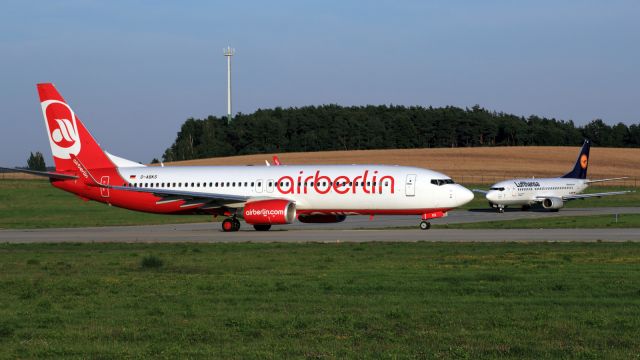 Boeing 737-800 (D-ABKS) - the biggest rivals of Germany in Dresden