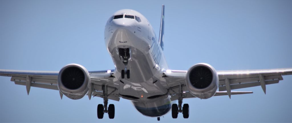 Boeing 737 MAX 7 (N934AK) - BOS-SEA   5-31-2022