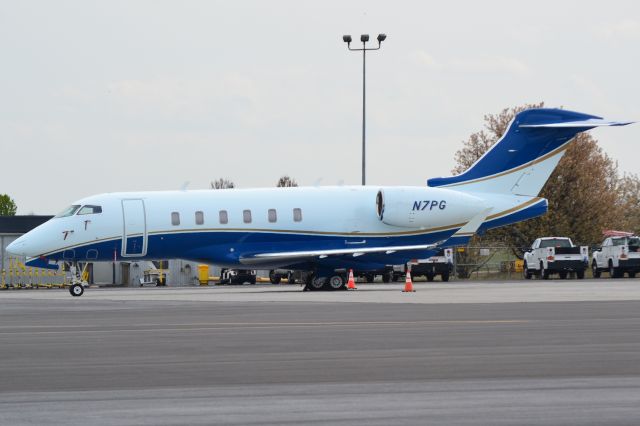 Bombardier Challenger 300 (N7PG) - PROCTER & GAMBLE LEASING LLC parked at FBO - 3/17/18