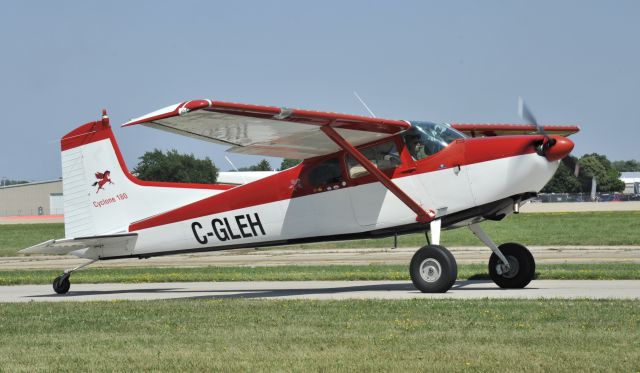 Unknown/Generic Undesignated (C-GLEH) - Cyclone 180, homebuilt version of Cessna 180