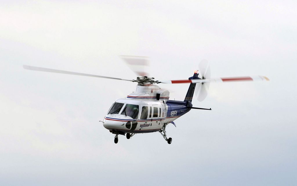 N911FK — - Life flight helicopter taking off from the GAC @ MIA after dropping a patient off for transport to a local hospital.