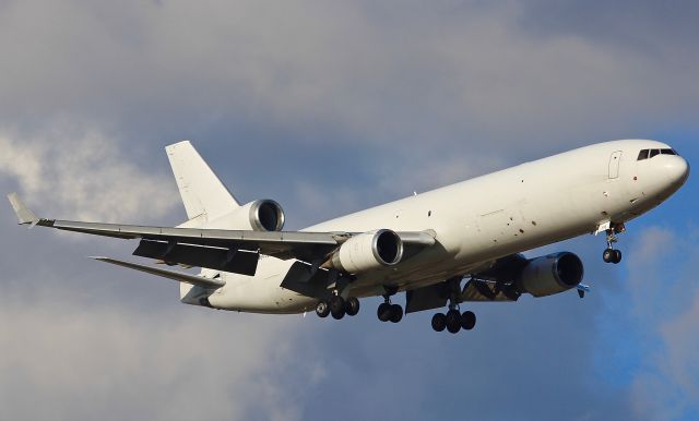 Boeing MD-11 (N513SN) - Wish Western Global would send one of their MD-11s that has their livery on it rather than these plain white birds to DFW. This is the 3rd different all white MD-11 from Western Global Ive had the chance to photograph at DFW. This MD-11 started life with Finnair (Please view in "full" for highest image quality)