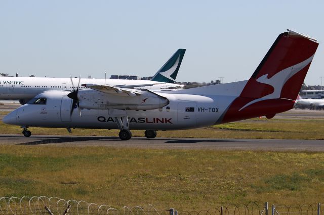 de Havilland Dash 8-200 (VH-TQX) - on 13 August 2019