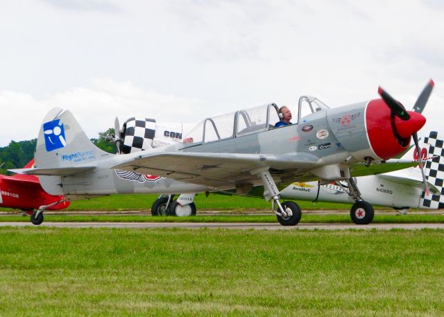 YAKOVLEV Yak-52 (N621TW) - At Oshkosh. 2003 Yakovlev (Aerostar) YAK-52TW 