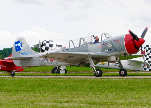 YAKOVLEV Yak-52 (N621TW) - At Oshkosh. 2003 Yakovlev (Aerostar) YAK-52TW 