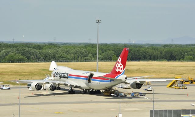 BOEING 747-8 (LX-VCI) - Cargolux Airlines International Boeing 747-8R7F LX-VCI in Vienna 