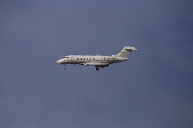 Canadair Challenger 350 (N350NP) - From my backyard. Making an approach into KOKV. Great looking Aircraft.