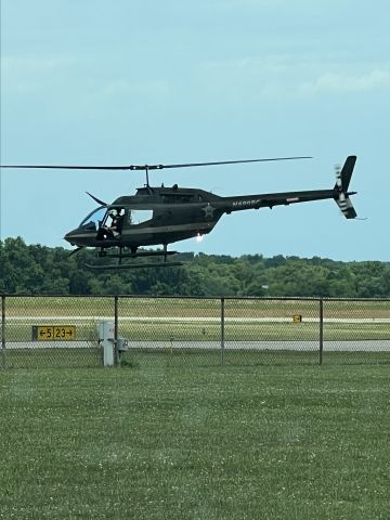 Bell JetRanger (N699BC) - Lifting from KMWO on Patrol