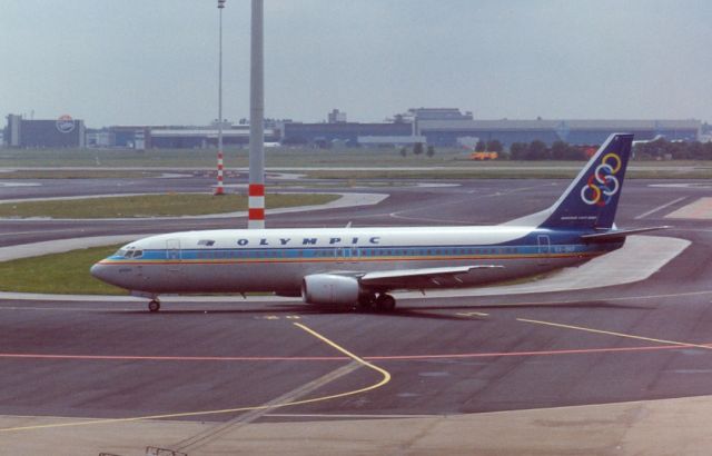 BOEING 737-400 (SX-BKF) - Olympic B737-484 cn25430 (jun93)