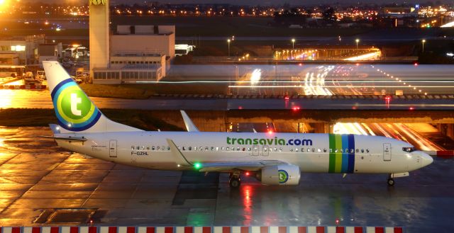 Boeing 737-800 (F-GZHL) - View from panoramic terrace.Terminal 4.