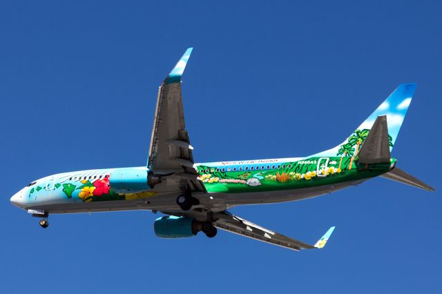 Boeing 737-800 (N560AS) - Landing 34L KSEA