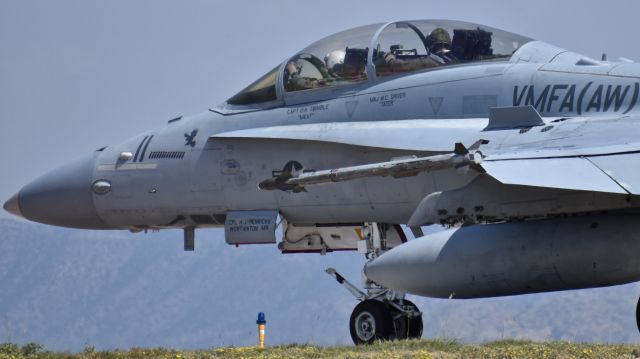 McDonnell Douglas FA-18 Hornet (16-4683) - McDonnell Douglas F/A-18D "Hornet" from Marine All-Weather Fighter Attack Squadron 533