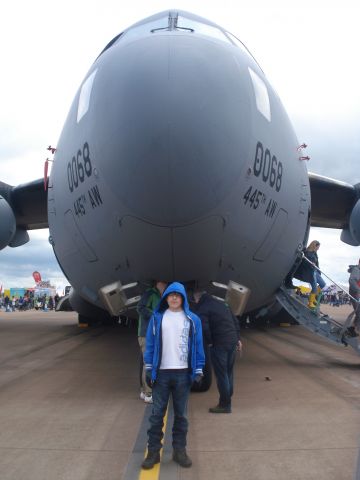 Boeing Globemaster III — - FAIRFORD UK 2012 JROON