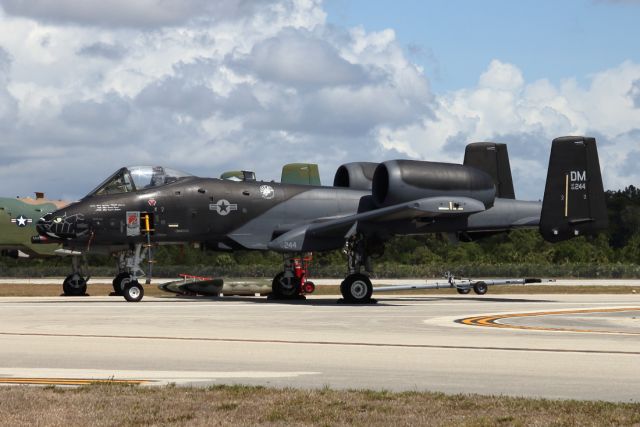 Fairchild-Republic Thunderbolt 2 (80-0244) - 04/05/2024:br /On the ramp at the 2024 Vero Beach Airshow.