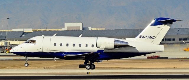 Canadair Challenger (N437MC) - N437MC 2002 Bombardier CL-600-2B16 C/N 5537 - - Las Vegas - McCarran International (LAS / KLAS)br /USA - Nevada, January 26, 2012br /Photo: Tomás Del Coro