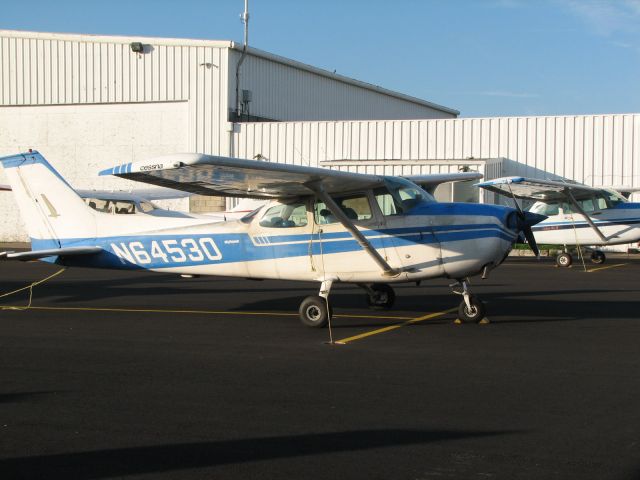 Cessna Skyhawk (N64530) - At Queen City Airport.  This is affectionately known as Old Blue.