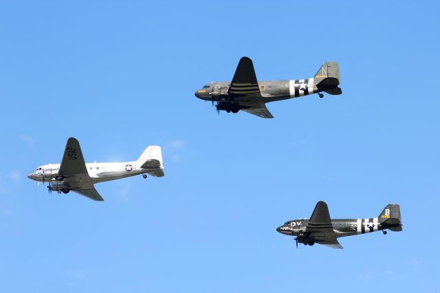 Douglas DC-3 (N74589) - What a Sky !!