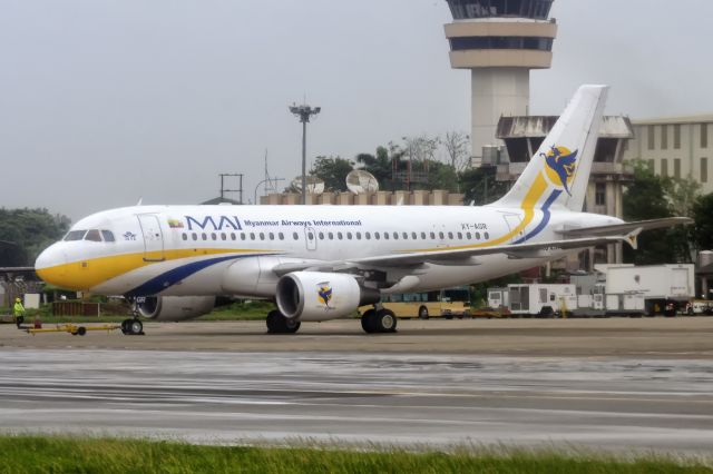 Airbus A319 (XY-AGR) - 11th June, 2018