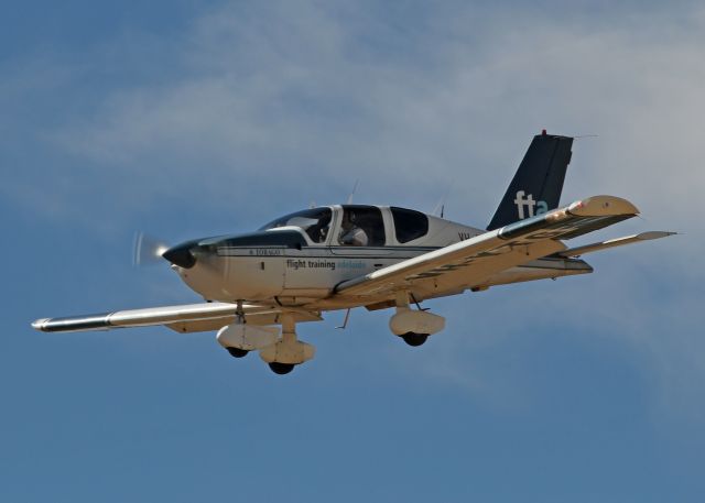 Socata Tobago (VH-YTG) - FLIGHT TRAINING ADELAIDE - SOCATA TB-10 TOBAGO - REG VH-YTG (CN 1407) - ADELAIDE INTERNATIONAL SA. AUSTRALIA - YPPF (9/7/2015) 550D CANON WITH 300MM FIXED LENSE.