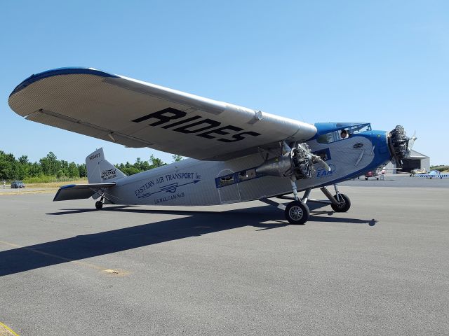 NC8407 — - Went for a ride on EAAs Ford Trimotor at Brockports Ledgedale Airport in NY!