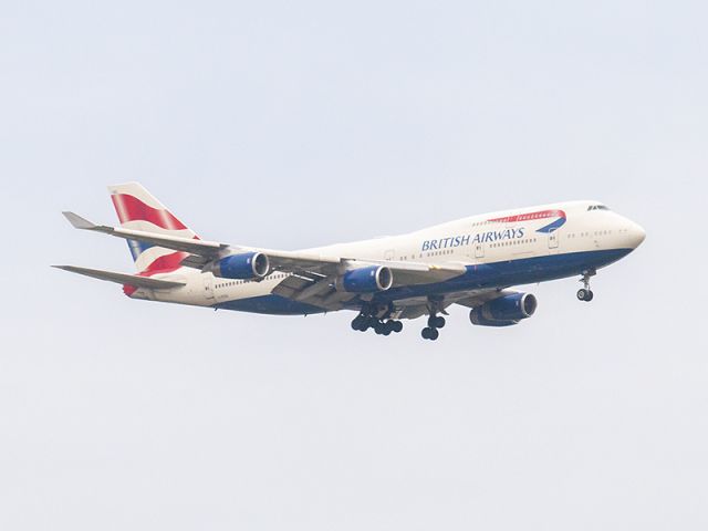 Boeing 747-400 (G-BYGG) - 4/1/2020 The last ever flight of a BA Queen of the Sky into KDFW.br /br /She will be sorely missed.