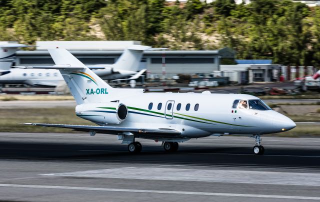 Hawker 800 (XA-ORL)