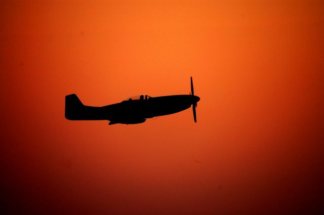 North American P-51 Mustang (CAF) - Red Nose on Dawn Patrol