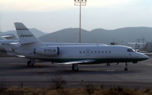 Dassault Falcon 2000 (N722JB) - 08-Mar-09