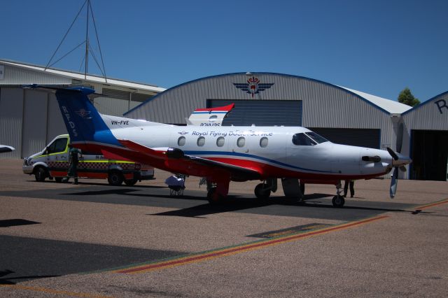 Pilatus PC-12 (VH-FVE)