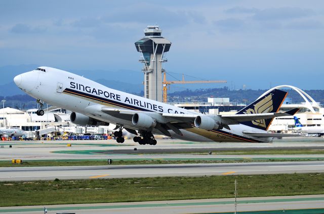 Boeing 747-400 (9V-SFQ) - Photo taken on April 13, 2020.