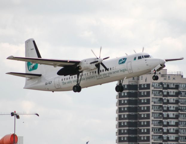 Fokker Maritime Enforcer (OO-VLF) - Operating VLM, which is operating for Cityjet