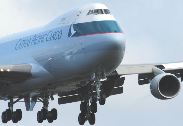 Boeing 747-200 (B-LIF) - Cathay Pacific B-LIF Boeing 747-400 Freighter Test Flight