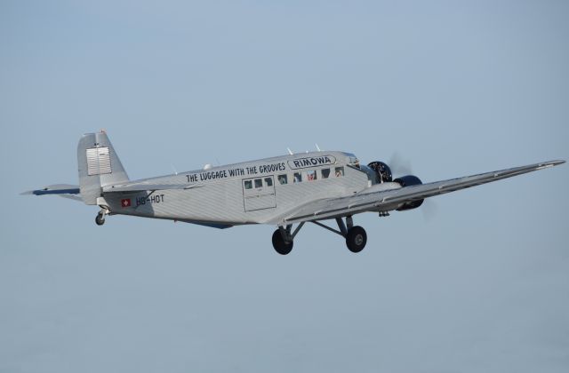 JUNKERS Ju-52/3m (HB-HOT) - JU-52 Departure Wave - Van Nuys, CA