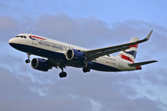 Airbus A320 (G-TTNK) - Airbus A320-251N, British Airways, G-TTNK, 13.Oct.2022, EGLL London Heathrow, Myrtle Ave