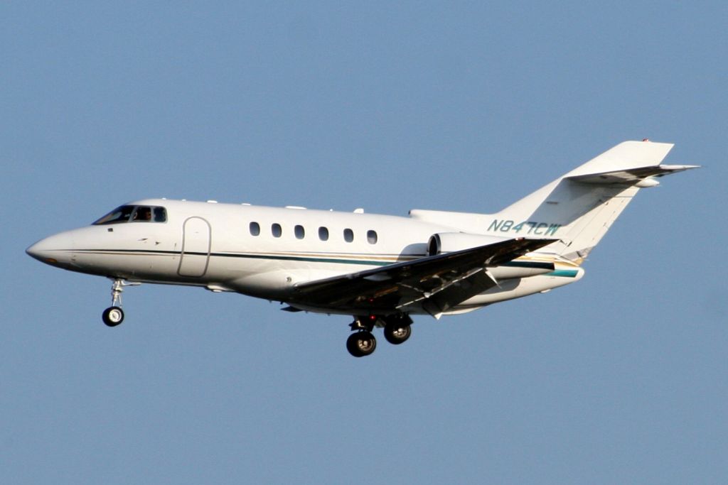 Hawker 800 (N847CW) - 31-Jul-07