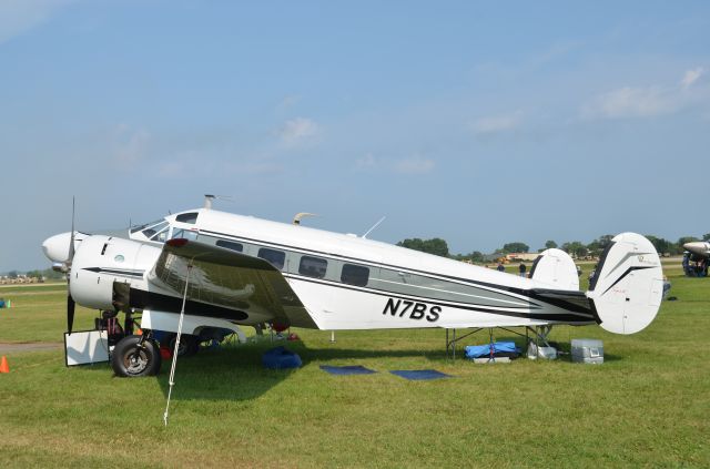 Beechcraft 18 (N7BS) - AirVenture 2014