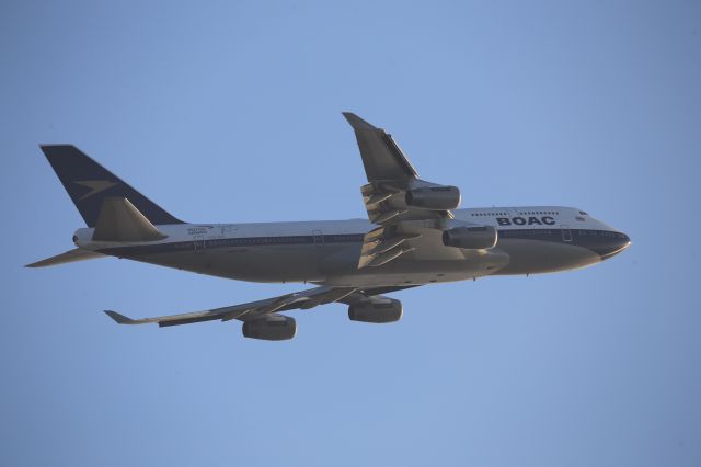 Boeing 747-400 (G-BYGC) - BOAC