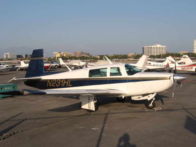 Mooney M-20 Turbo (N231HL) - Parked at Santa Ana