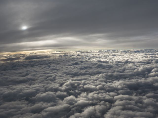 Boeing 737-700 (UNKNOWN) - This photo was taken at 38,000 feet somewhere over South Carolina, USA enroute from Baltimore, MD to Fort Myers, FL.  I just thought that this photo was too beautiful not to share.