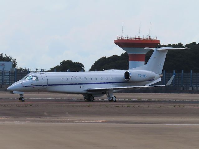 Embraer Legacy 600/650 (T7-IHC) - Photo taken on Aug 24, 2023.