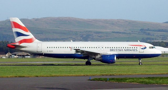 Airbus A320 (G-BUSI) - British Airways