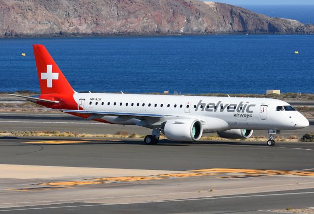 Embraer E190-E2 (HB-AZB) - On delivery flight the second Embraer 190-E2 for Helvetic Airways.